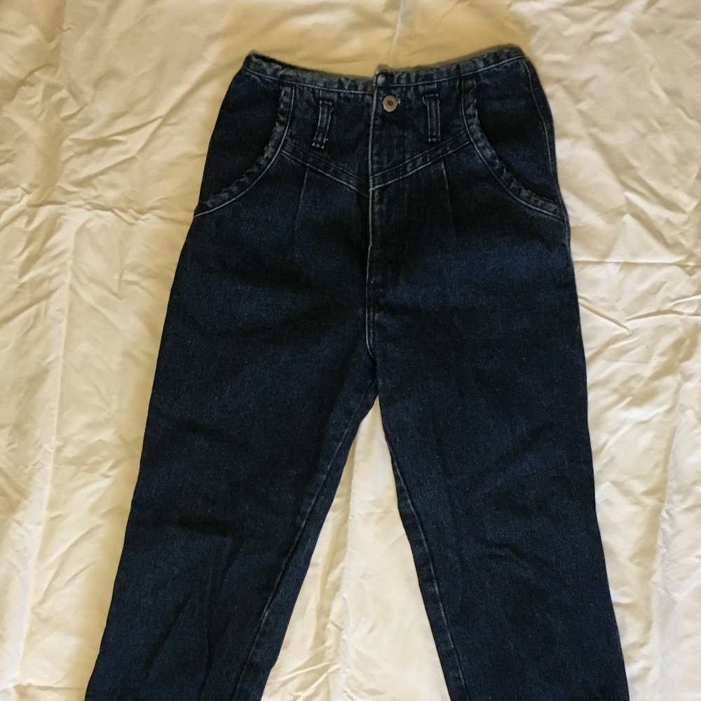 Vintage Wrangler pleated jeans